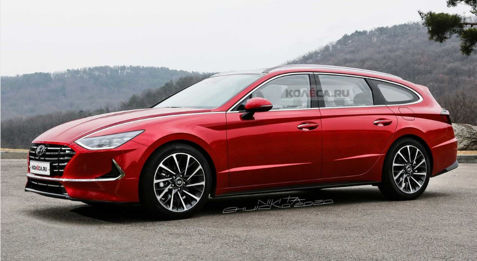 Hyundai Sonata - priama konkurencia Volva V90 CC a Audi A6 Allroad z Južnej Kórey - rozmerovo väčšie combi ako Superb a Passat!