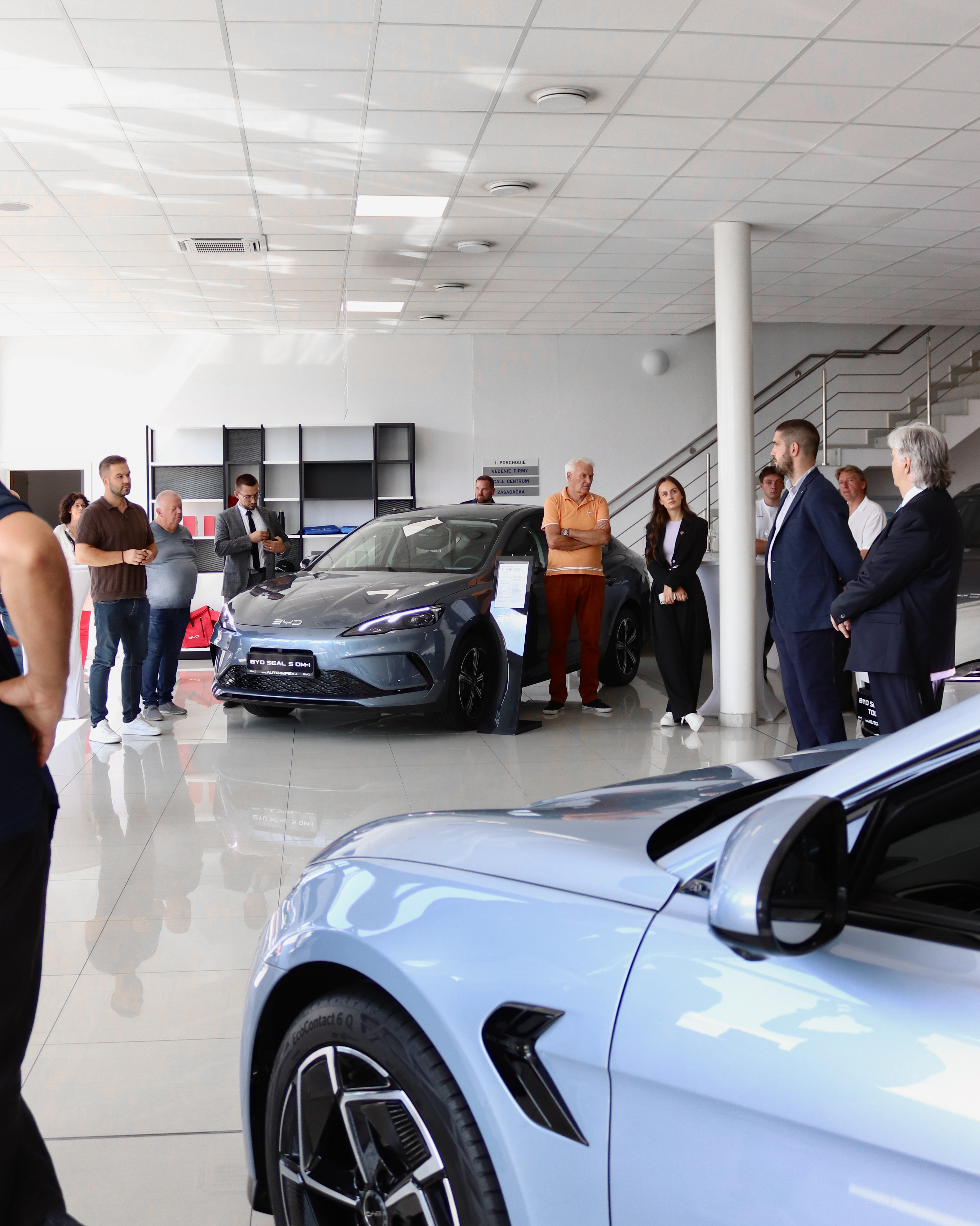 Auto-Impex. Nový showroom BYD v Trnave