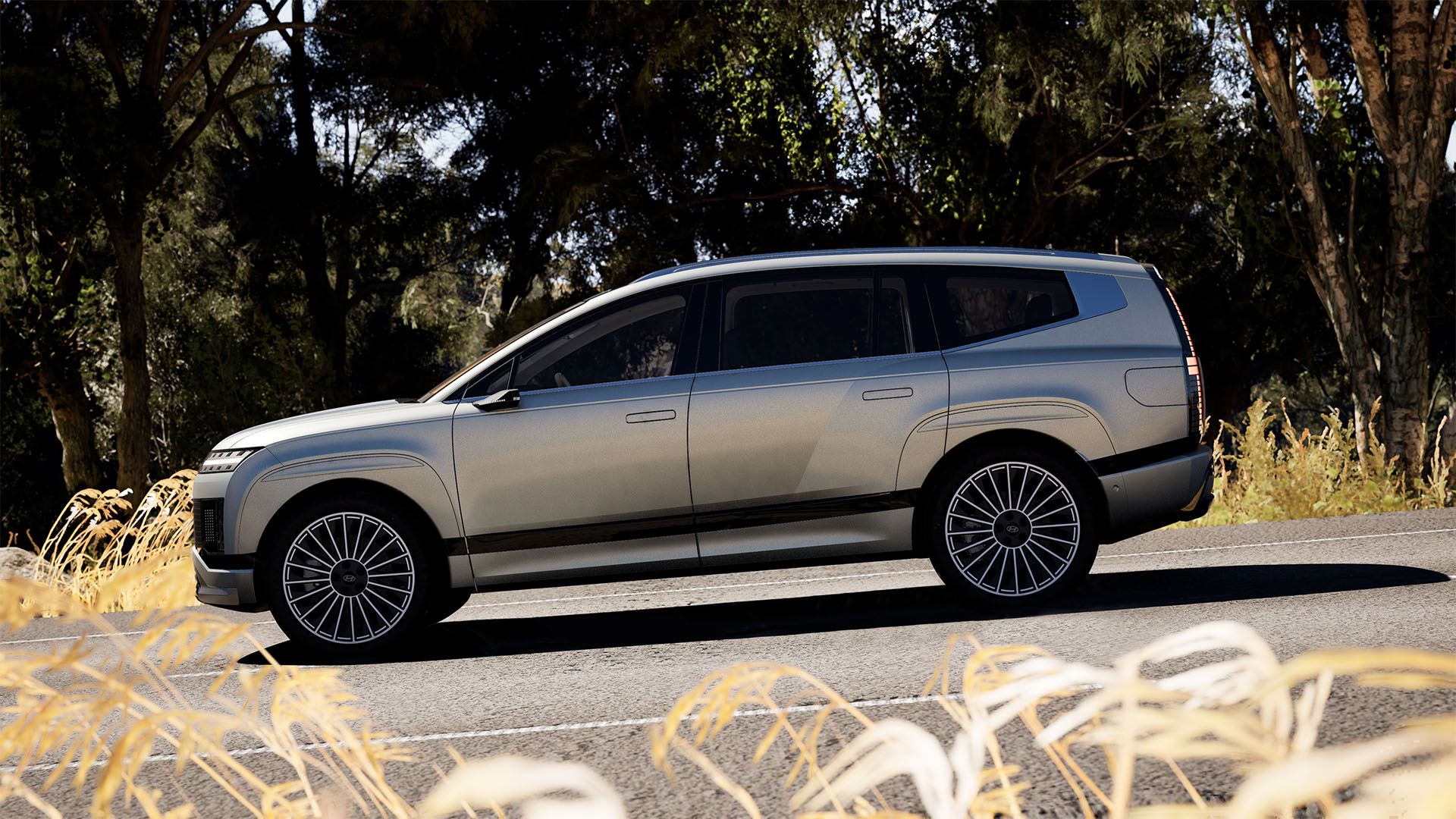 Hyundai Ioniq 9 s tromi radmi sedadiel bude obor