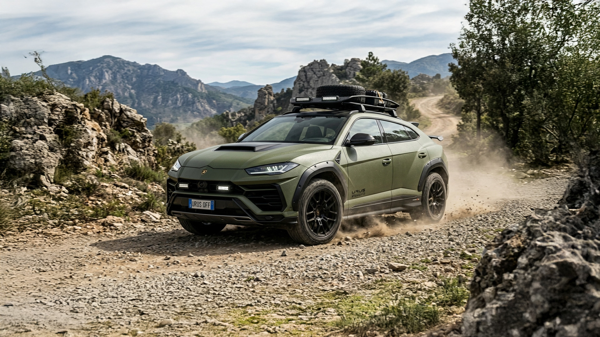 Lamborghini Urus Sterrato návrh