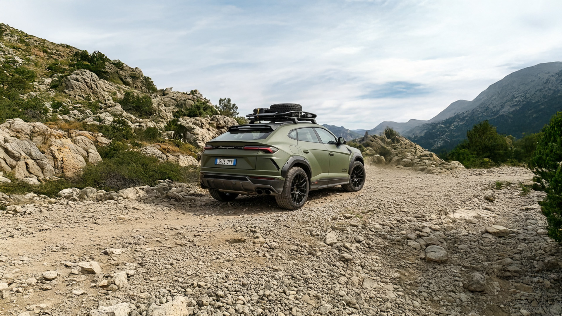 Lamborghini Urus Sterrato návrh