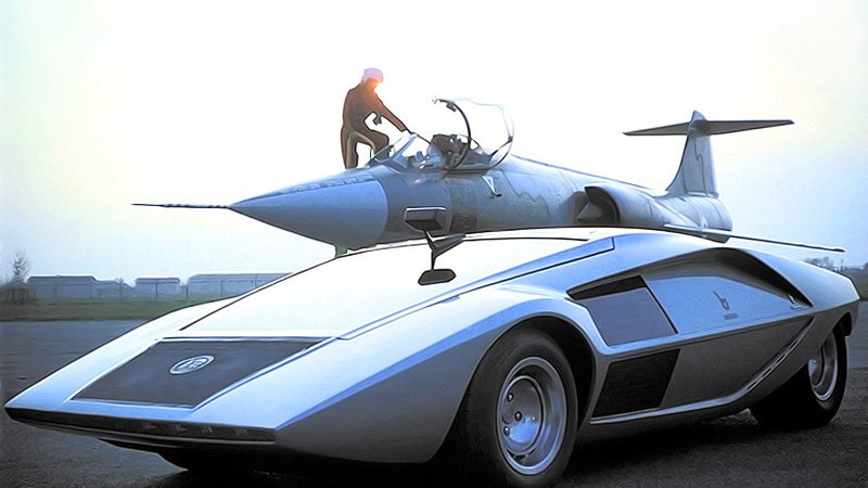 Lancia Stratos Zero - Ikonický koncept, ktorý sa stal jedným z najzaujímavejších automobilových diel v histórii. 