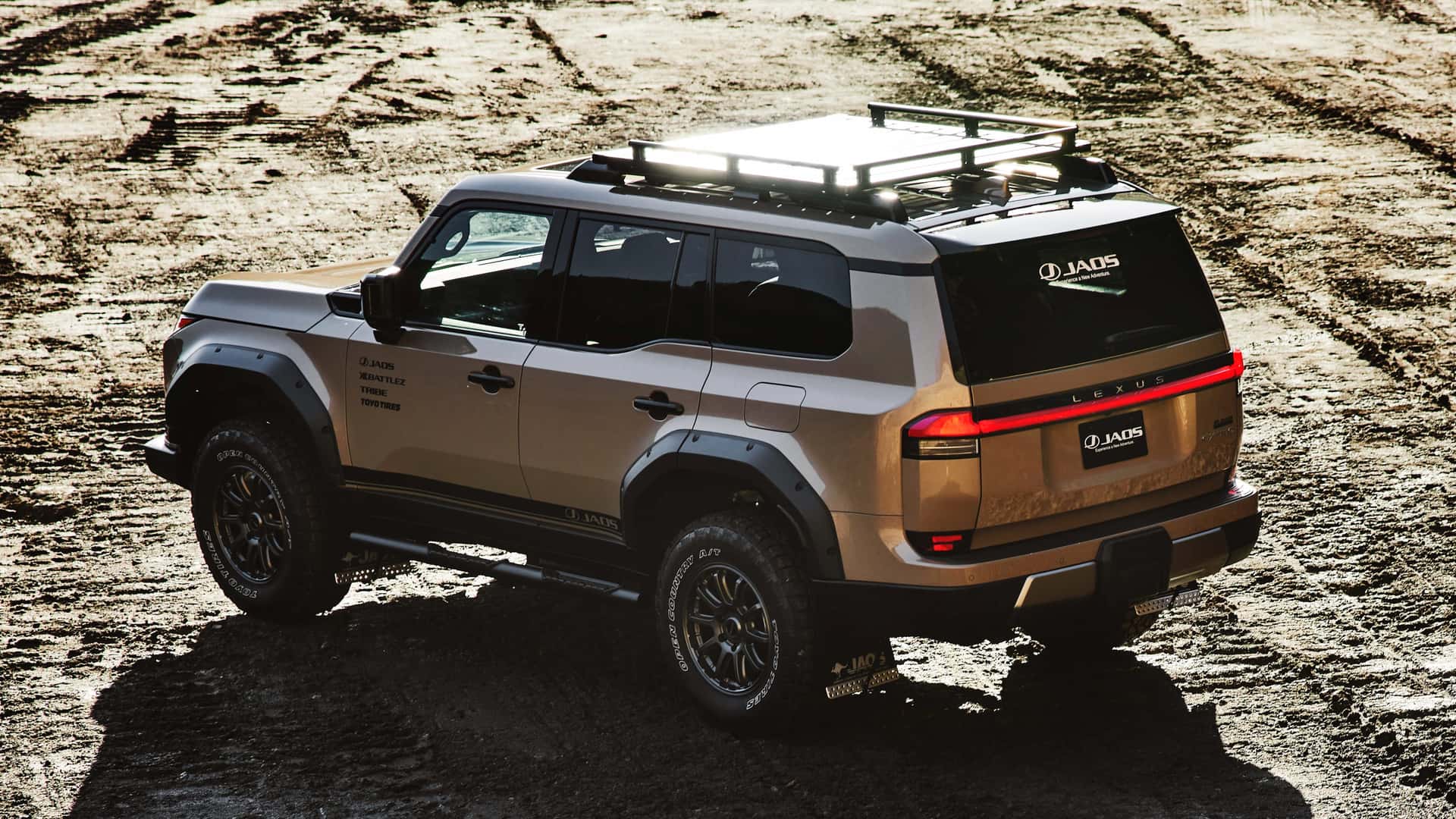 Aj Lexus zvláda terény, tento GX 550 je dôkazom