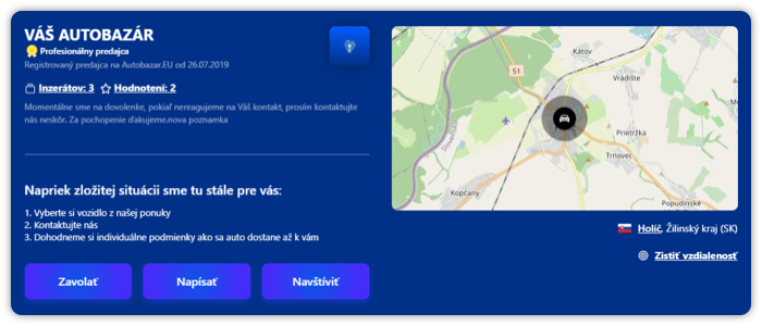 Pozrite sa, ako bude vyzerať nový detail inzerátu