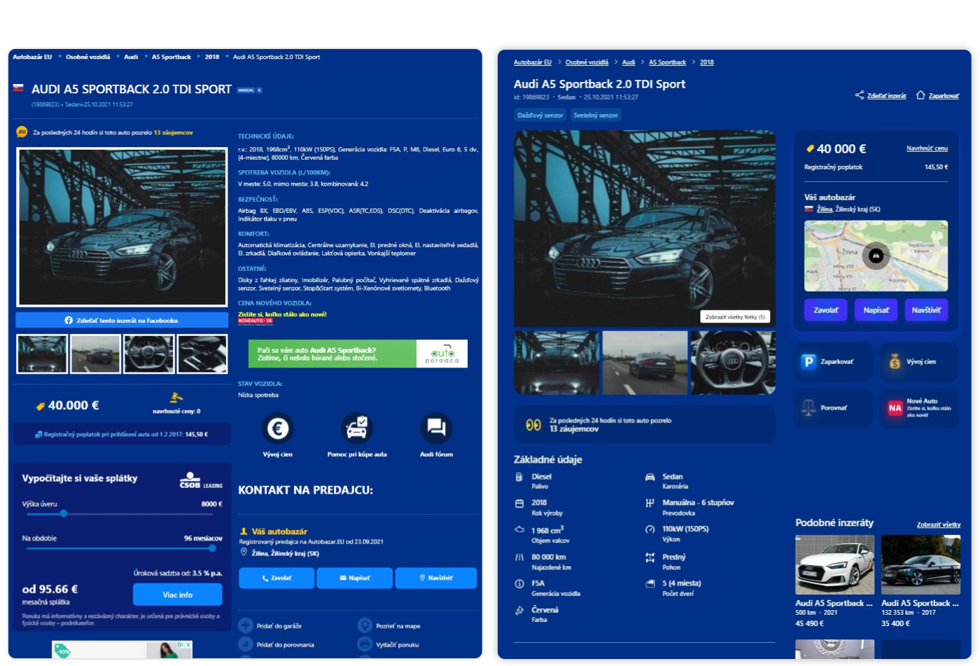 Pozrite sa, ako bude vyzerať nový detail inzerátu