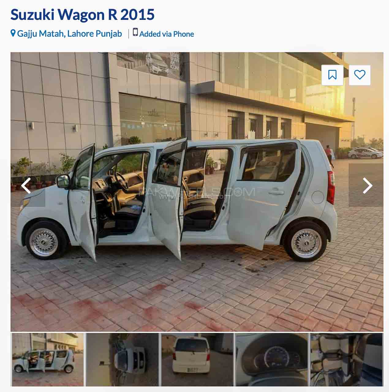 Suzuki WagonR upravená ako 7-dverová limuzína 