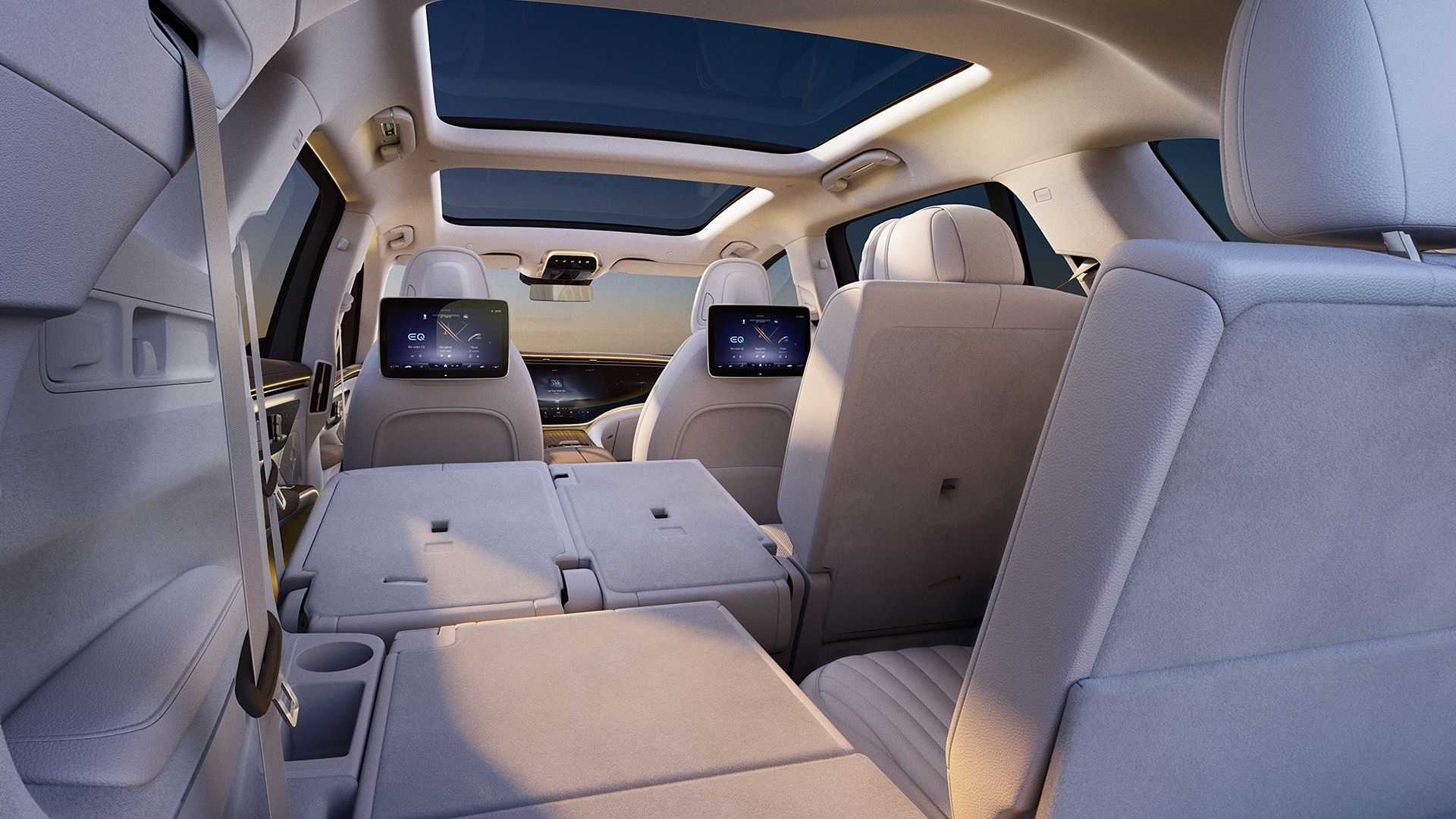 Mercedes EQS SUV: Luxus, elektrika a sedem miest