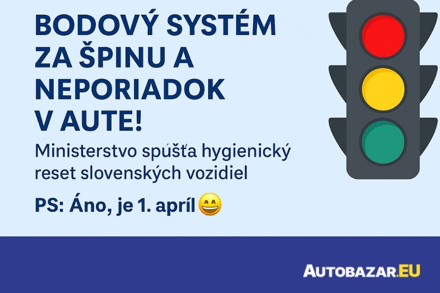 „Naším cieľom nie je trestať, ale motivovať. Preto odmeňujeme aj vodičov s čistým autom – dobrý pocit je len začiatok.“ – hovorca ministerstva, ktorý vraj jazdí s levanduľovou vôňou a bielymi poťahmi