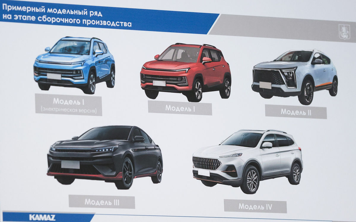 Jeden sedan a štyri crossovery. Taká bude zostava nových Moskvičov odvodených z modelov čínskej automobilky JAC.