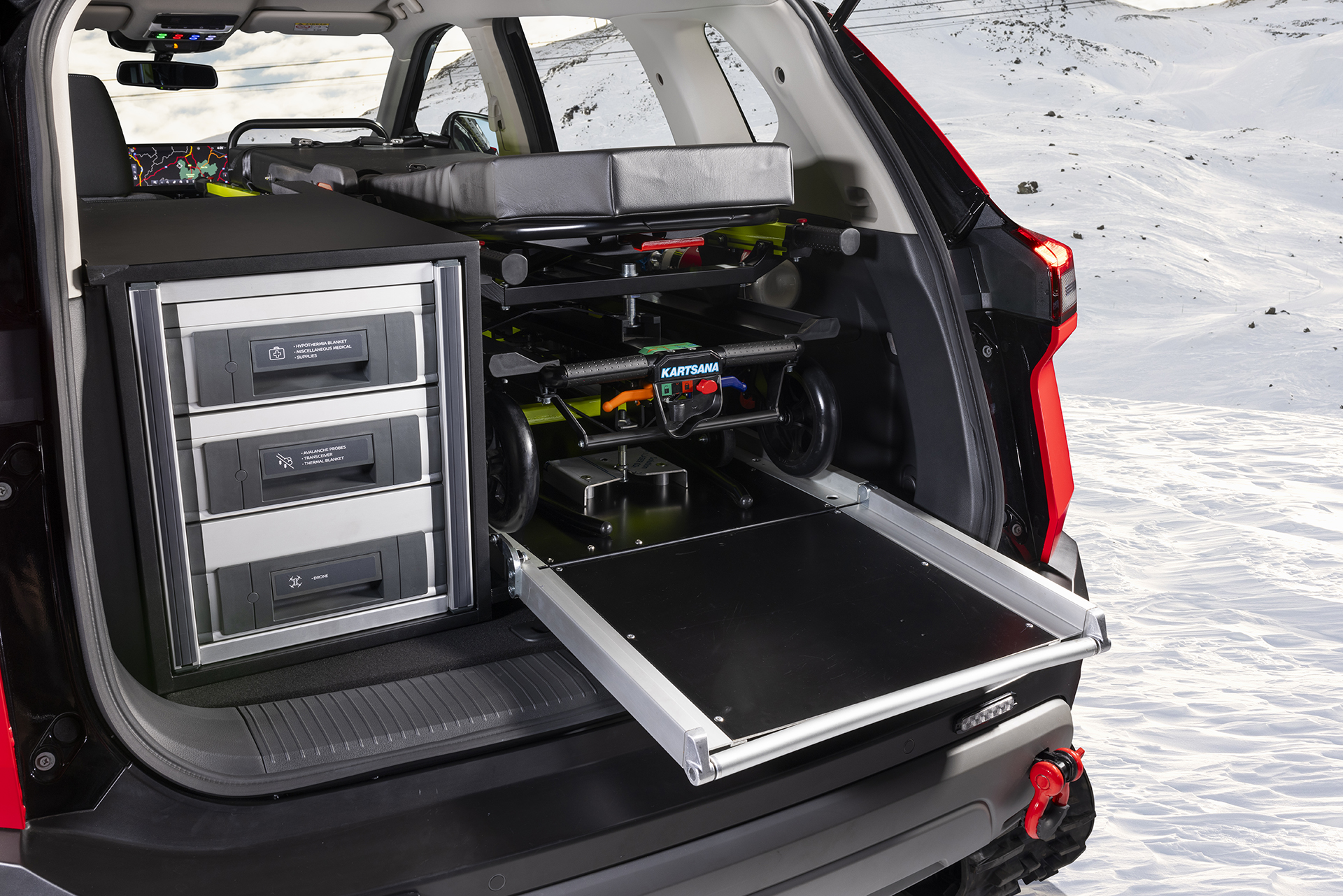 Nissan X-Trail Mountain Rescue ukazuje, že pohon je vhodný aj do zlých podmienok