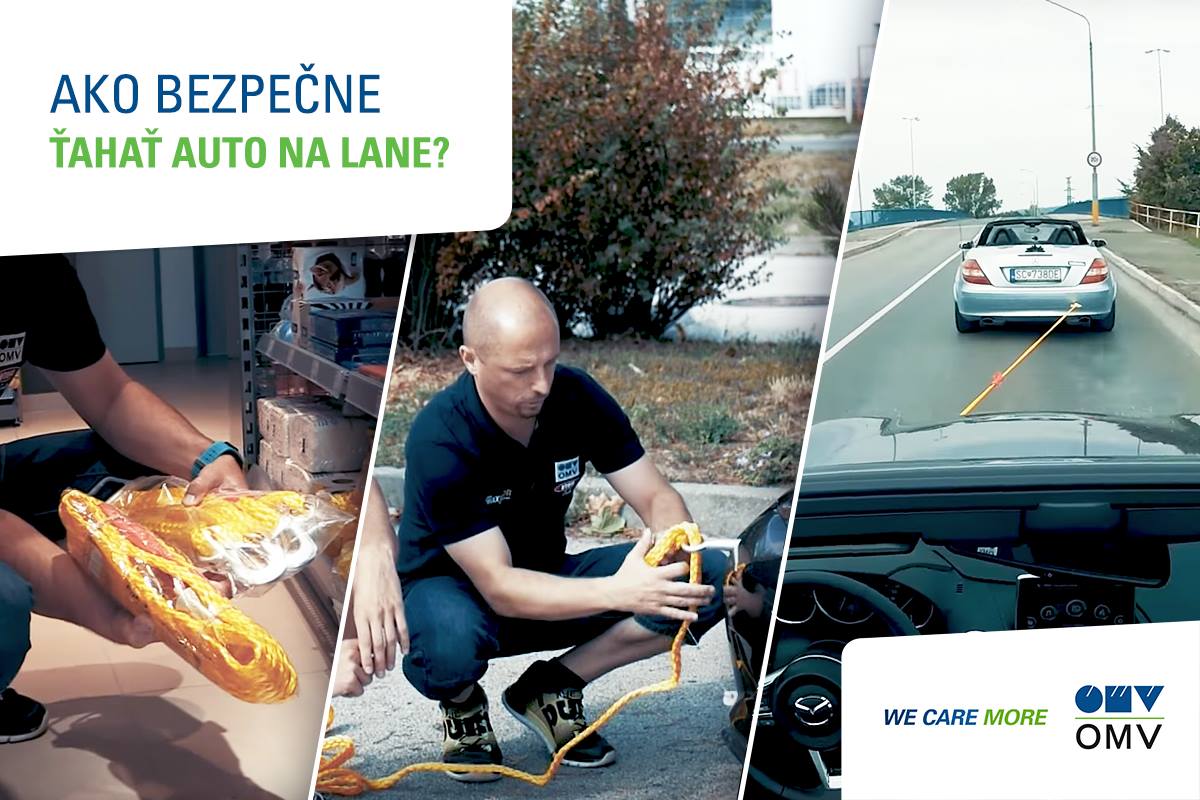 Ako bezpečne ťahať auto na lane? 