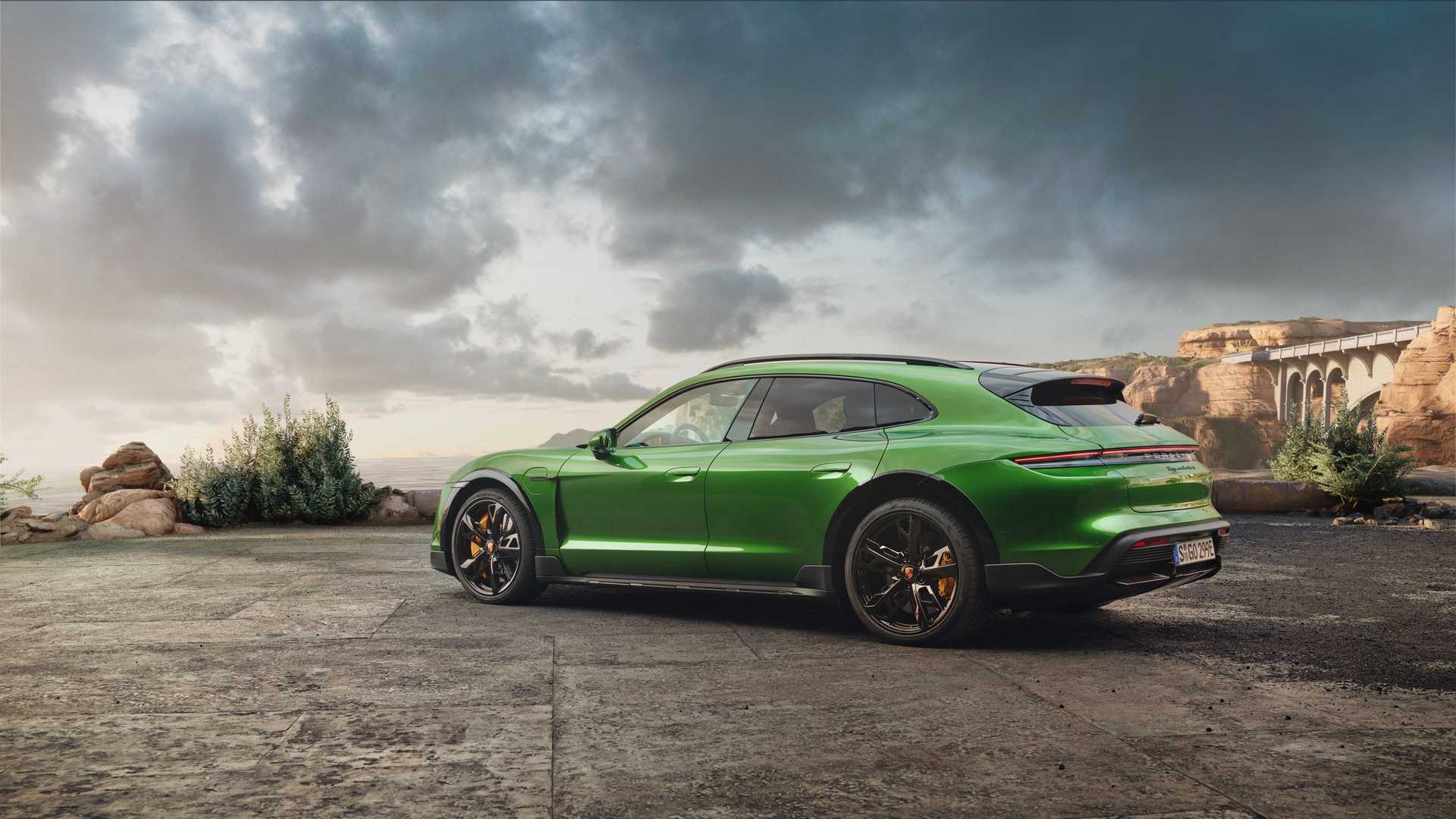 Nová karoséria Porsche Taycan má terénne prvky