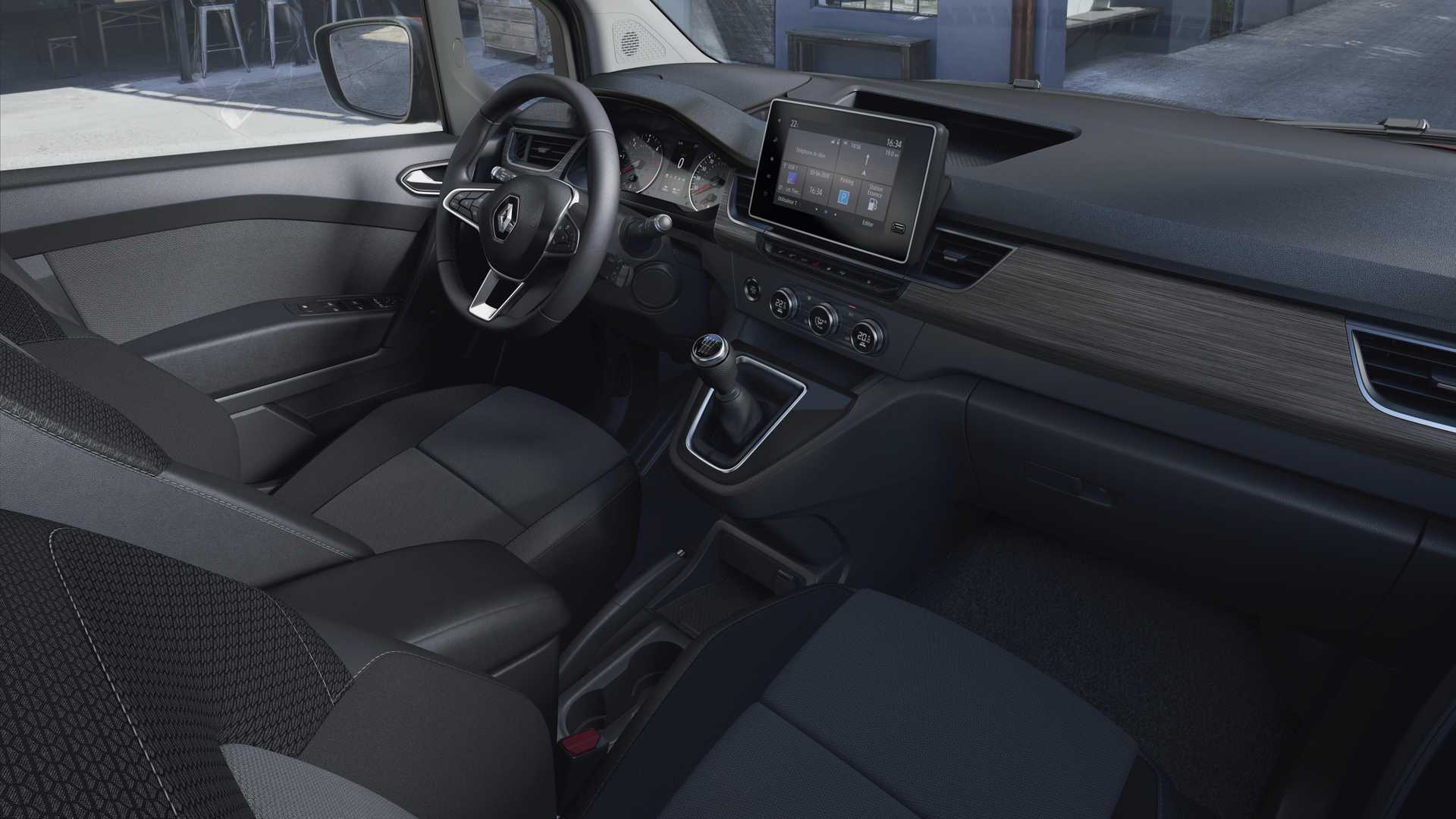 Interiér Renaultu Kangoo