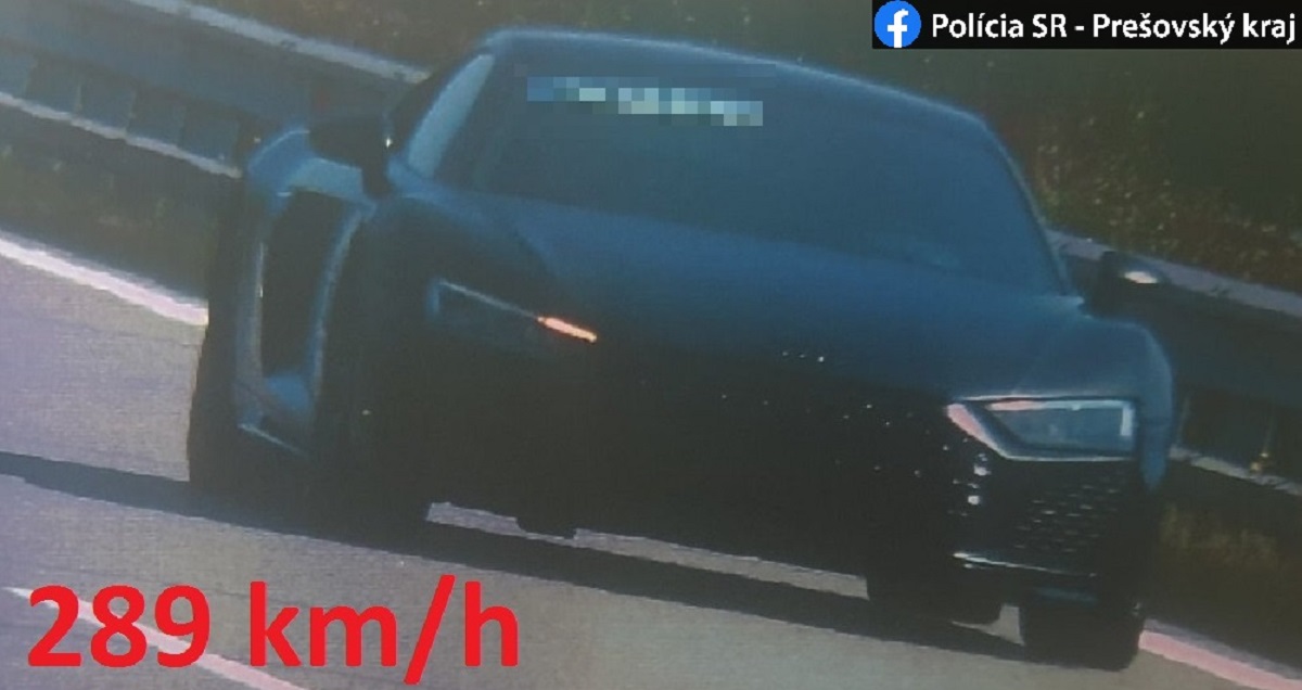 Cestný pirát - rekordér pod Spišškým hradom