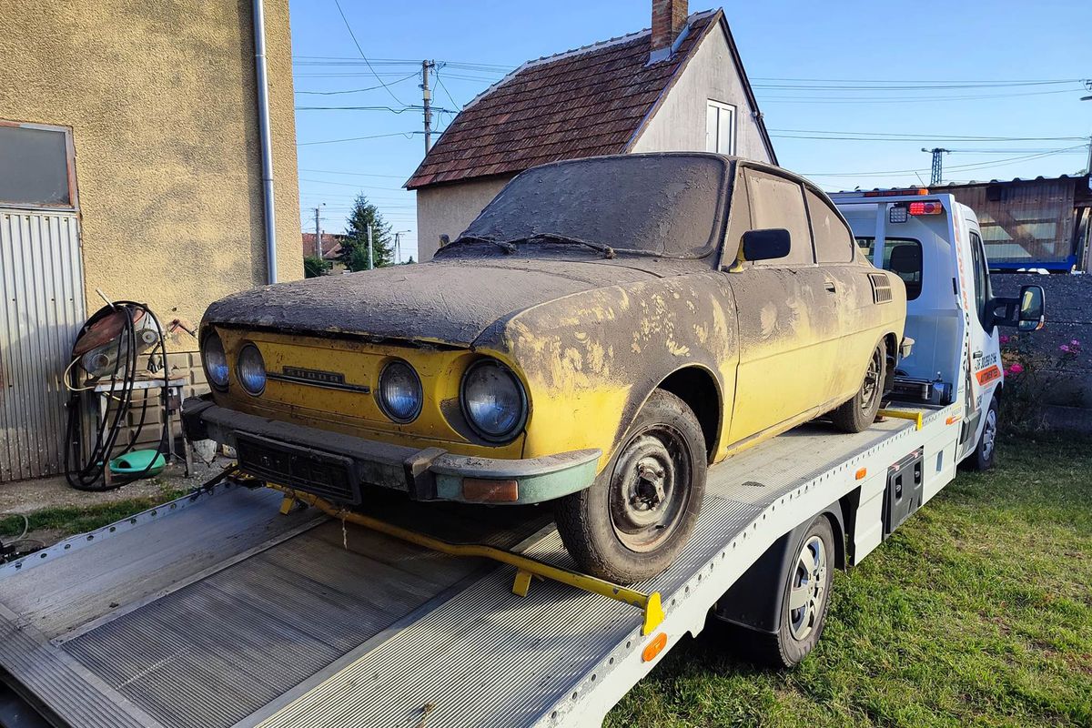 Objavená po 23 rokoch: 48-ročná Škoda 110 R Coupé rarita!