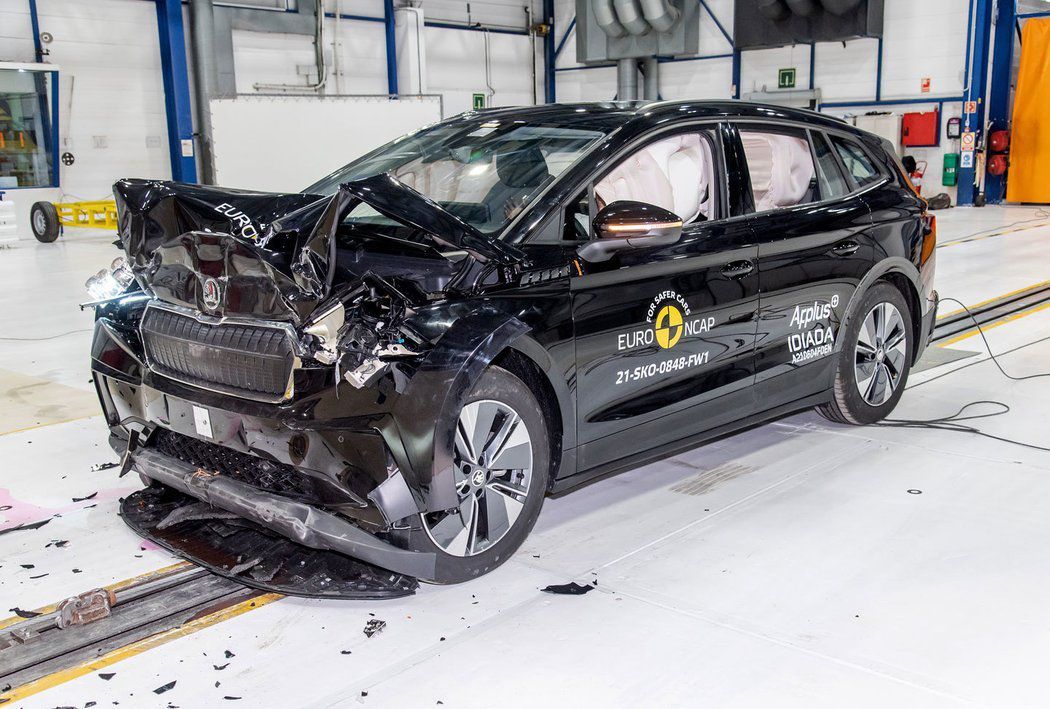 Škoda Enyaq Euro Ncap test - ilustračná foto. 