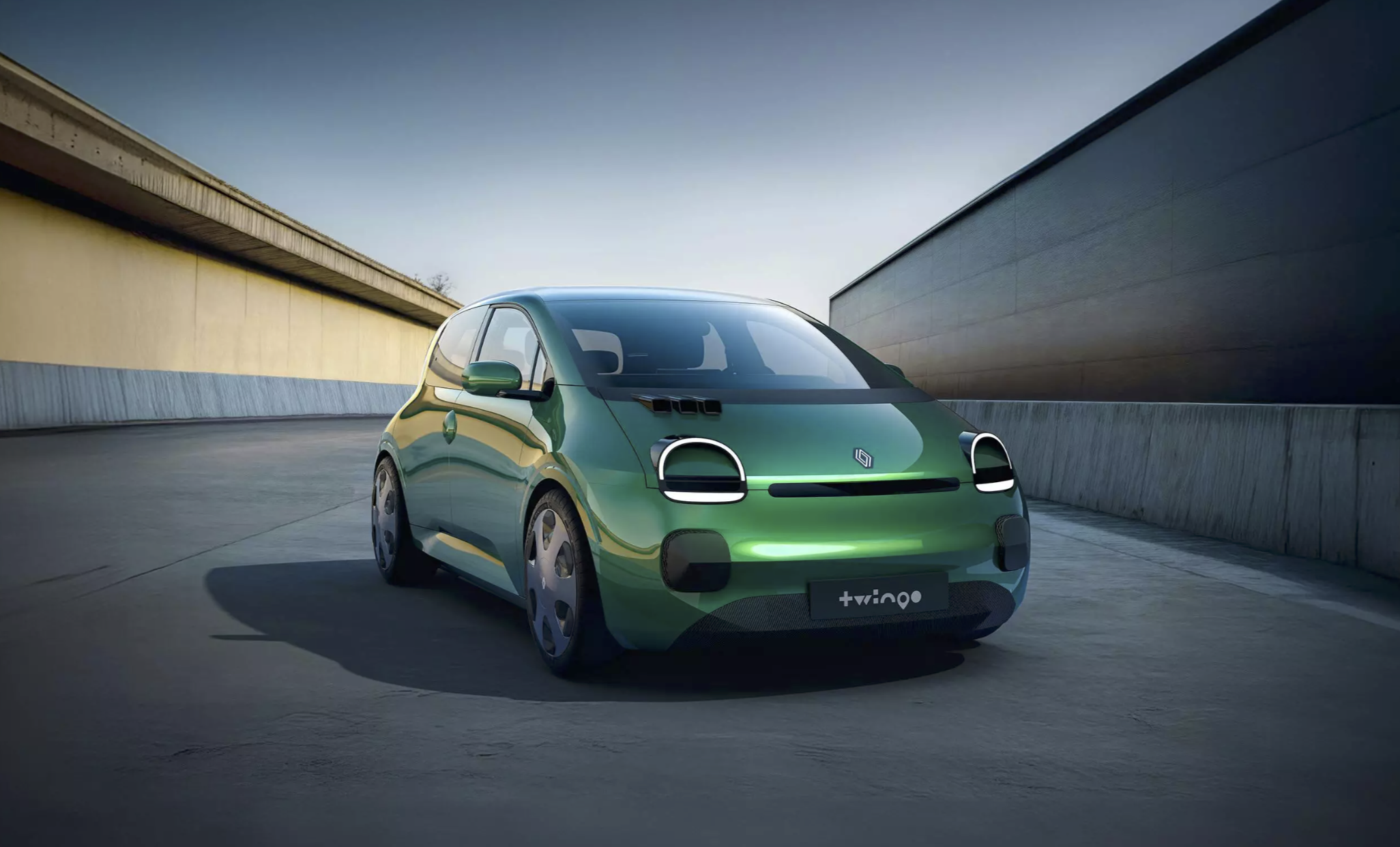 Renault. Prototyp nového elektrického Renault Twingo