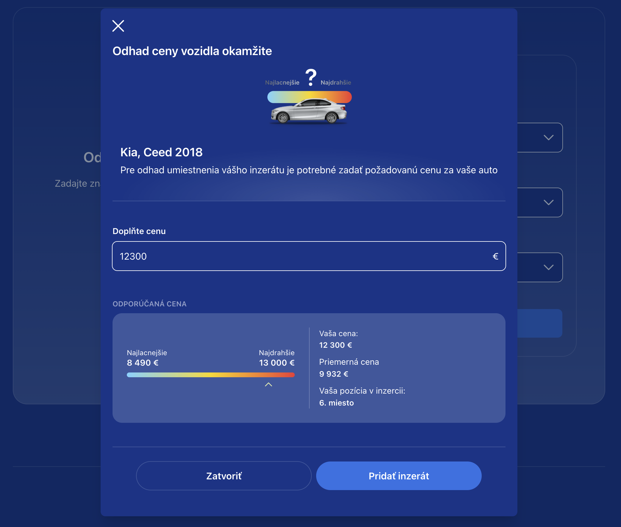 Autobazar.EU. Takto vyzerá cenové rozpätie pri vozidlách Kia Ceed r.v.2018 