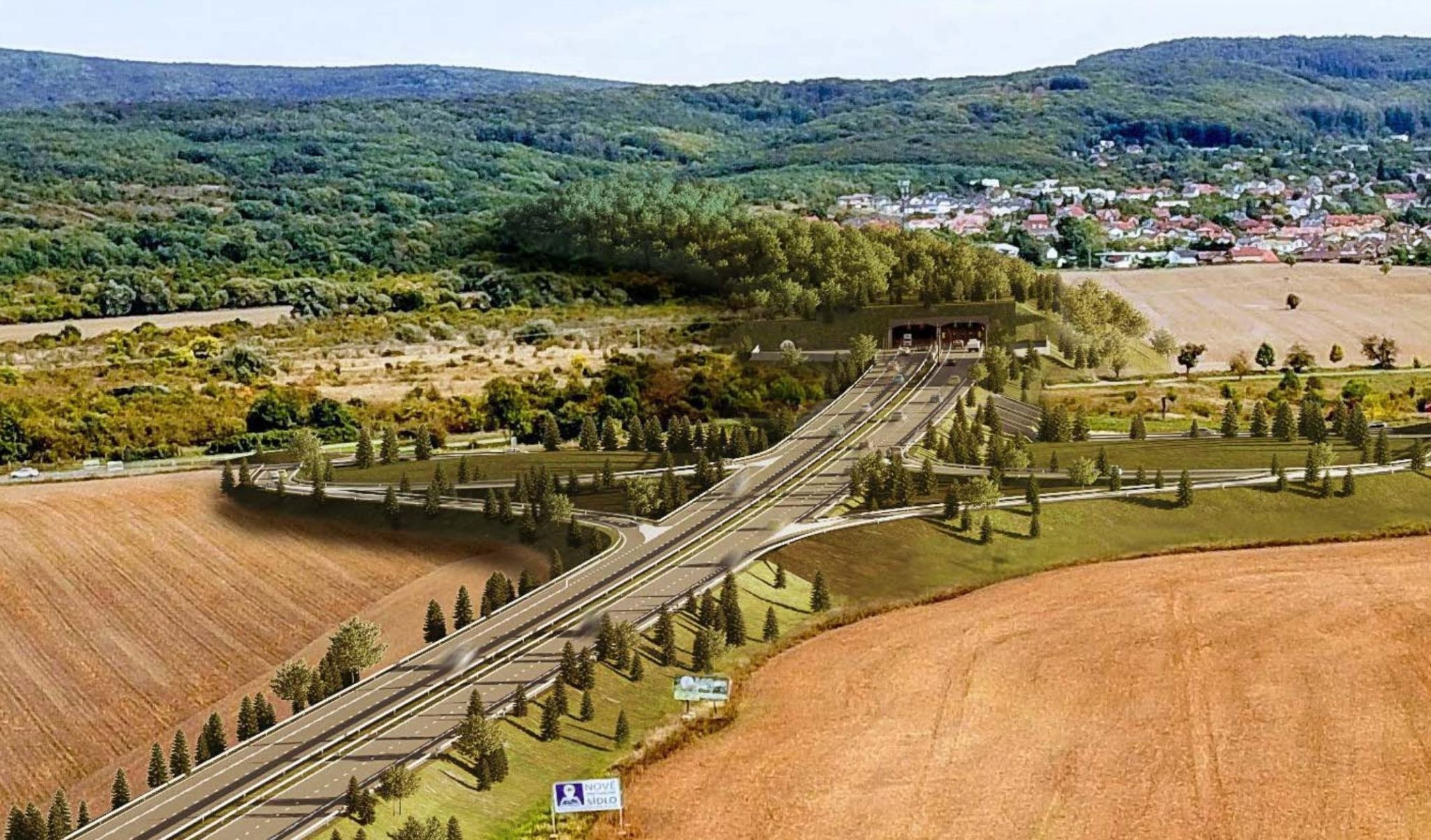 Stavba úseku diaľnice D4 medzi bratislavskými mestskými časťami Rača a Záhorská Bystrica, ktorej súčasťou je tunel Karpaty, patrí medzi strategické investície.