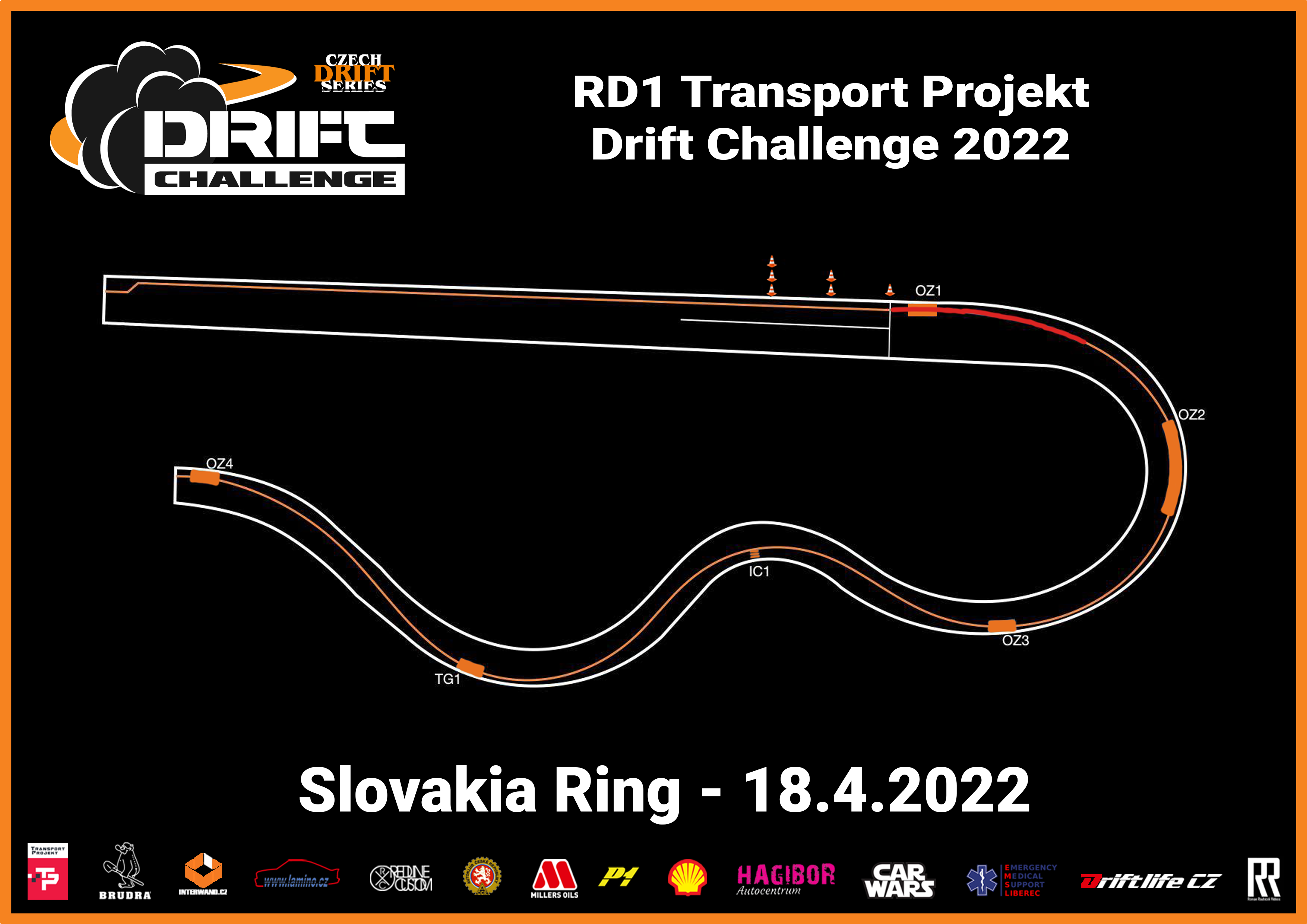 Šibačka v podaní Czech Drift Series