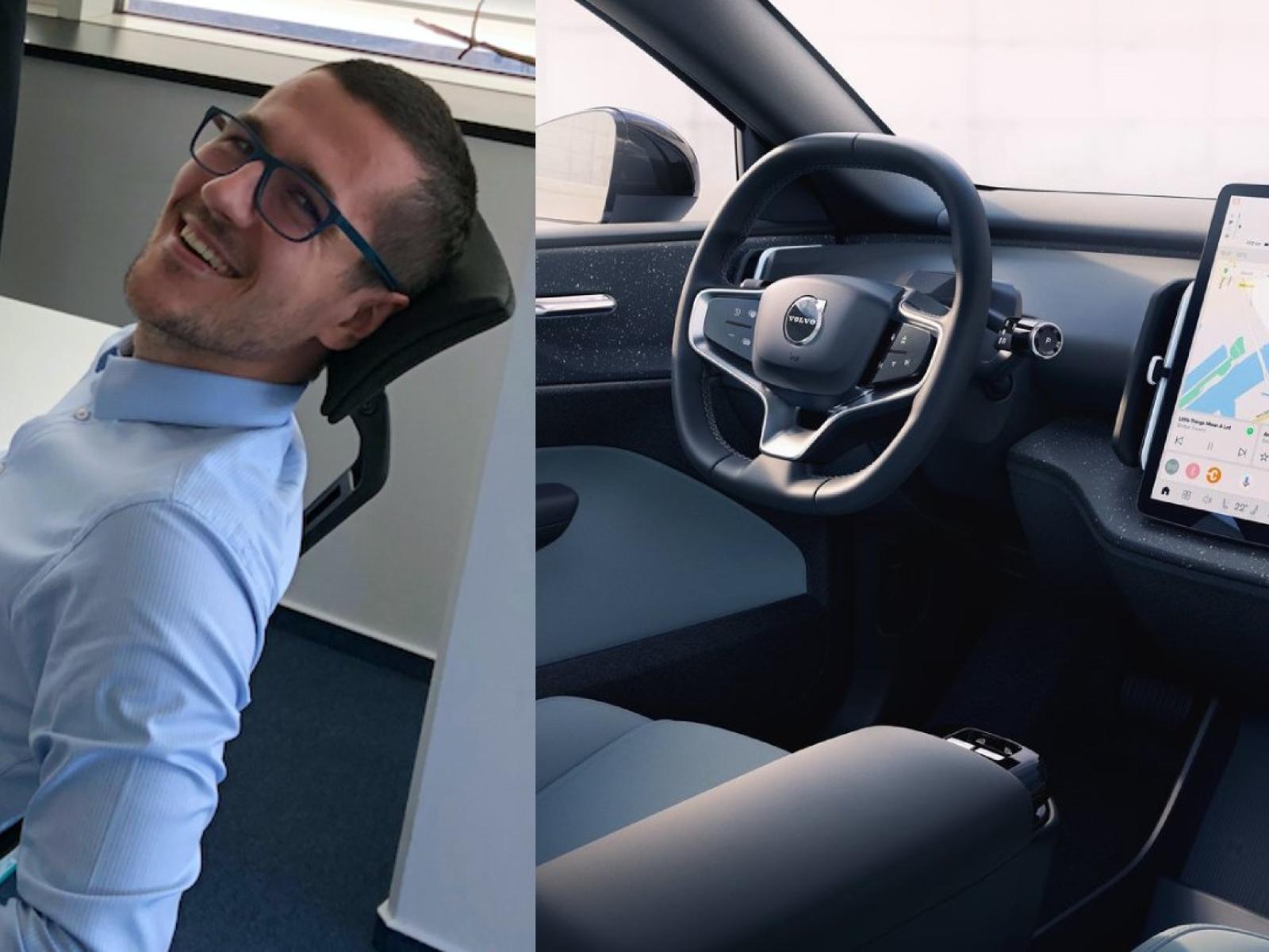 20250809130940 PetrHomokyainterierVolvaEX30 Majiteľ auta s 52 vadami vyzval automobilku k náprave