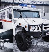 Japonská Hummer sanitka: 4x4, 37-palcové kolesá, 420 mm výška nad zemou
