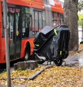 Najhoršie, čo môže motorkár urobiť: Neradno prejsť cez priechod pre chodcov na ceste a spadnuté listie