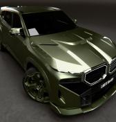BMW XM zozelenelo karbónom, môže za to Larte