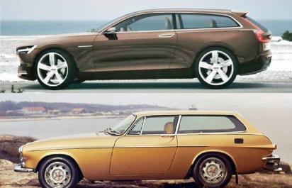 Volvo Koncept Estate – vydarený mix Volva 1800ES a technológie budúcnosti