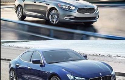 Môže Kia súťažiť s Maserati? Kia K900 vs. Maserati Ghibli