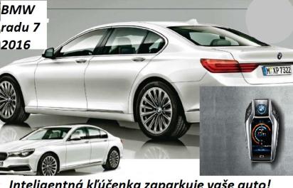 BMW high-tech kľúčenka zaparkuje vaše auto stlačením tlačidla!