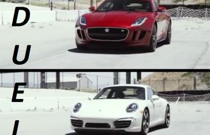 Jaguar F-Type R vs. Porsche 911: Silnejší prehráva!