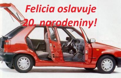 Vedeli ste? Škoda Felicia oslavuje 20 rokov! 