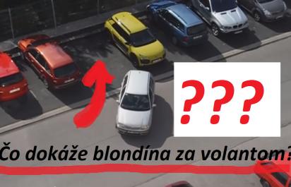 Video: Keď blondínka parkuje