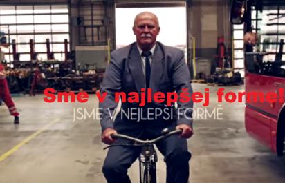 Česká štýlová reklama na MHD!