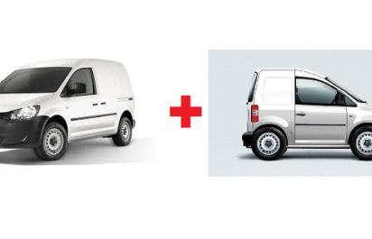 K nákupu dodávky VW Caddy dostanete jedinečný darček: Caddy Maxi Mini!