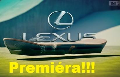 Video premiéra: Levitujúci hoverboard Lexusu prvýkrát v akcii!