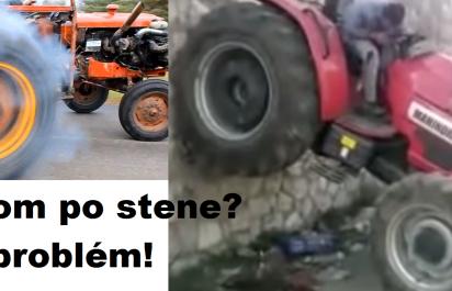 Video: Šialené kúsky s traktorom!