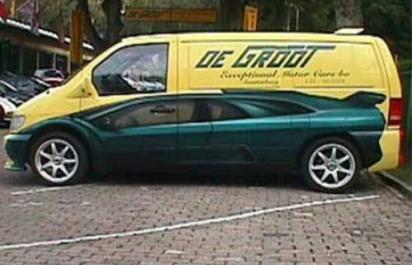 Automobilové 3D umenie, ktoré dokonale podvedie tvoje oko!