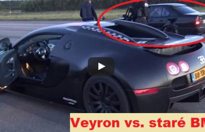 Video duel: Staré BMW porazilo Bugatti Veyron!