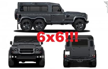 6x6 len pre náročných: Kahn Design Huntsman Defender budeš chcieť!