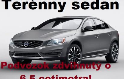 Volvo S60 Cross Country: Terénny sedan so zvýšeným podvozkom!