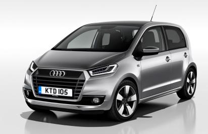 Audi, ktoré bude konkurovať Škode Citigo a VW Up!