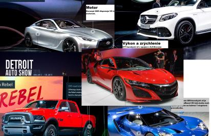 TOP mašiny detroitského autosalónu: Zažiarila Acura aj Ford GT! 
