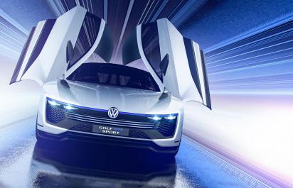 Golf GTE Sport Concept: Vyklápacie dvere a prístrojovka ako zo stíhačky!