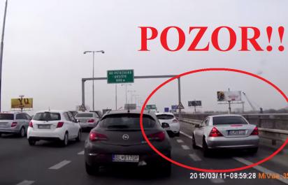 Bratislavský cestný pirát: Na tohto vodiča si daj pozor!