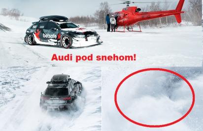 Najrýchlejší snežný pluh na svete? 900 koňové Audi!