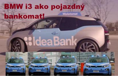 BMW i3: V Taliansku u polície, v Poľsku ako pojazdný bankomat!