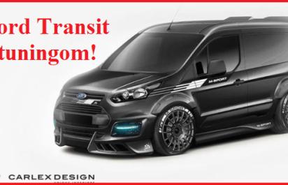 Tuningový Ford Transit od Carlexu: Dodávka, akú nemá nikto!