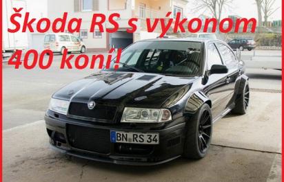 Pre náročných: Upravená Škoda RS s výkonom 400-koní!